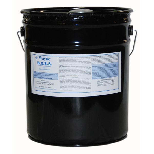 B O S S COLD SOLVENT DEGREASER The Janitors Supply Co Inc 