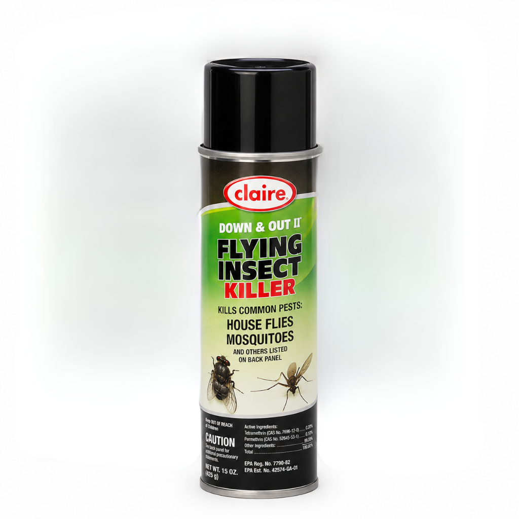 CLAIRE DOWN & OUT II FLYING INSECT KILLER